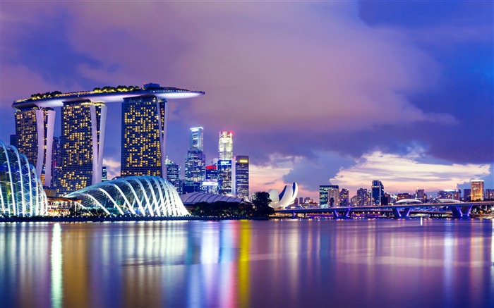 Singapore City Skyline-HD photo wallpaper Views:13528 Date:2014/10/19 0:48:24