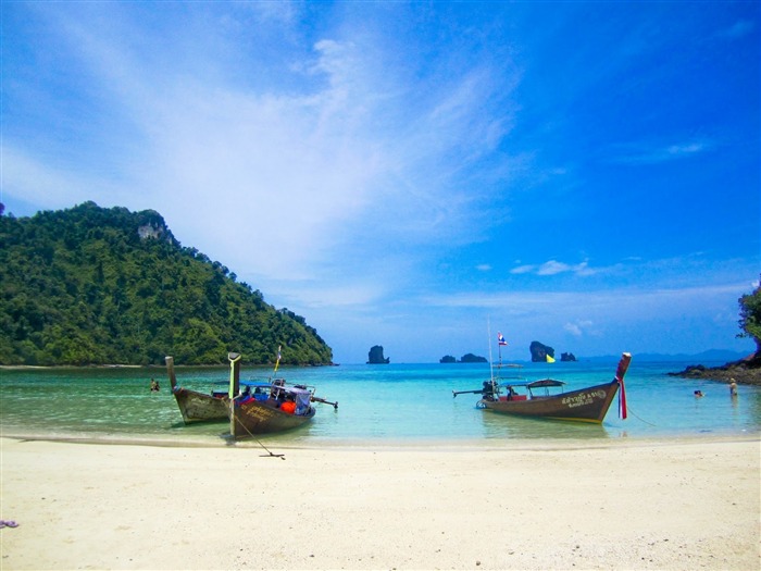 Thaïlande Plage-Lucie-HD Fonds d'écran Vues:12437