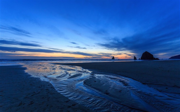 sunset oregon beach-Scenery HD Wallpapers Views:7311 Date:2014/10/27 8:57:53