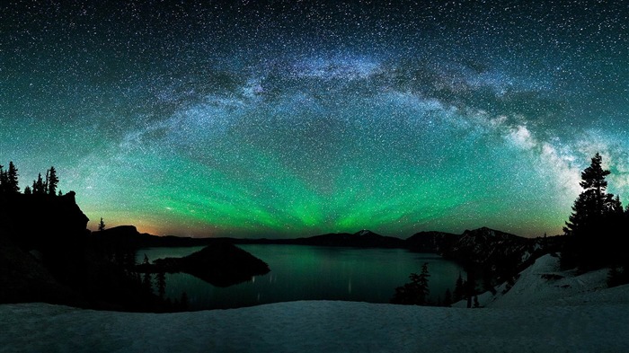 Papéis de Parede impressionantes do Northern Lights-Photos HD Visualizações:24913