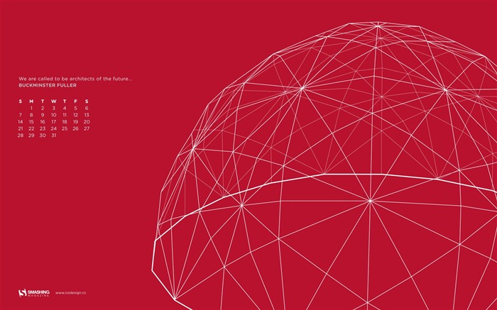 Buckminster Fuller-December 2014 Calendar Wallpaper Views:9434 Date:2014/11/30 8:09:35