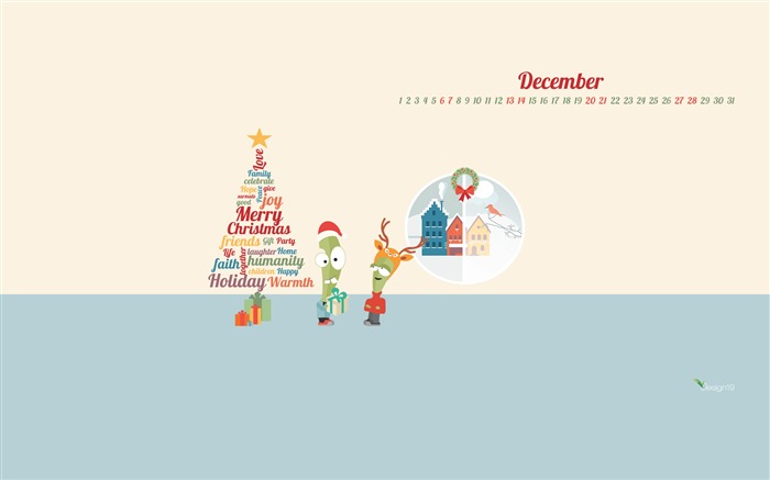 Merry Christmas-December 2014 Calendar Wallpapers Views:6876 Date:2014/11/30 8:19:52