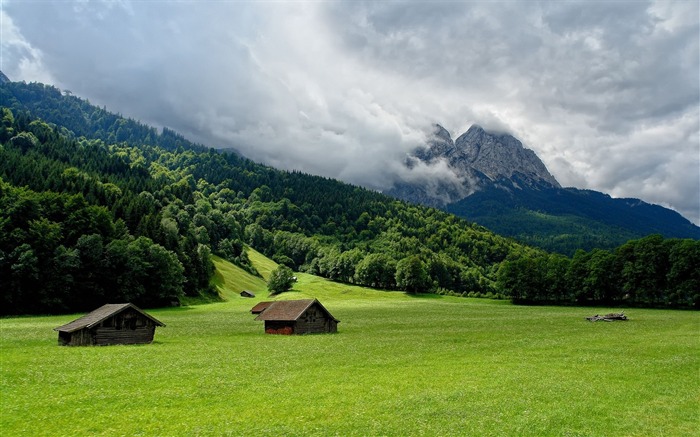 Mountain Valley Scenery-Fotos HD Wallpaper Visualizações:16552