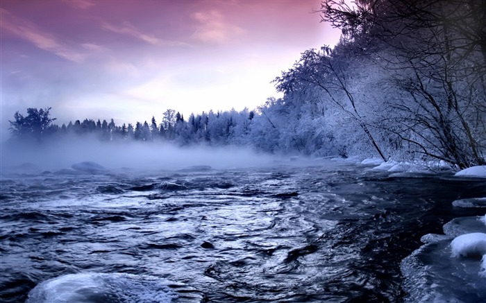 Winter first snow landscape HD wallpaper 02 Views:10541 Date:2014/11/12 7:27:46