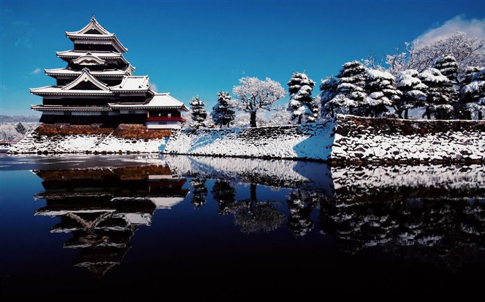 冬季初雪风景高清桌面壁纸 浏览:8545