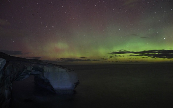 Aurora australis-Paisagens HD Wallpaper Visualizações:8434