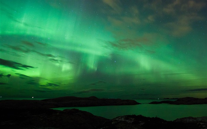 Aurora australis-Landscapes HD Wallpapers Visualizações:11816