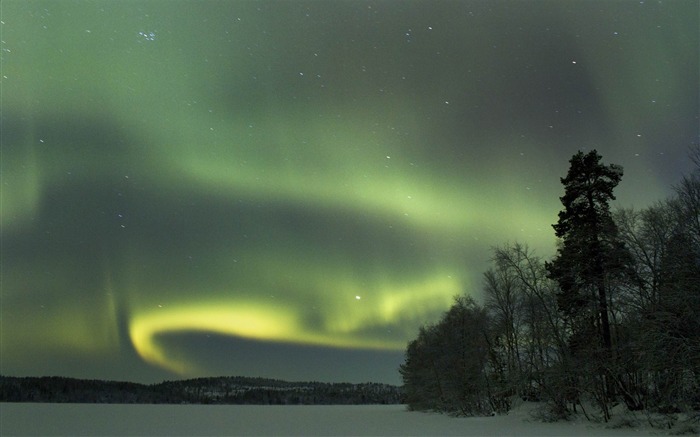 aurore Norvège-Paysages HD Fonds d'écran Vues:9997