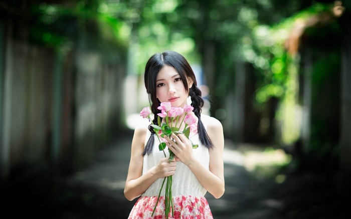 cute asian girl-Photo HD Wallpaper Views:12716 Date:2014/11/10 7:33:17