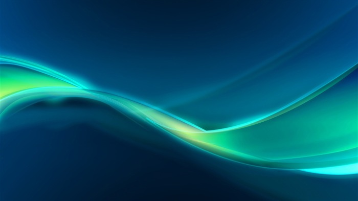 glowing waves-Abstract widescreen wallpaper Views:9886 Date:2014/11/12 6:27:20