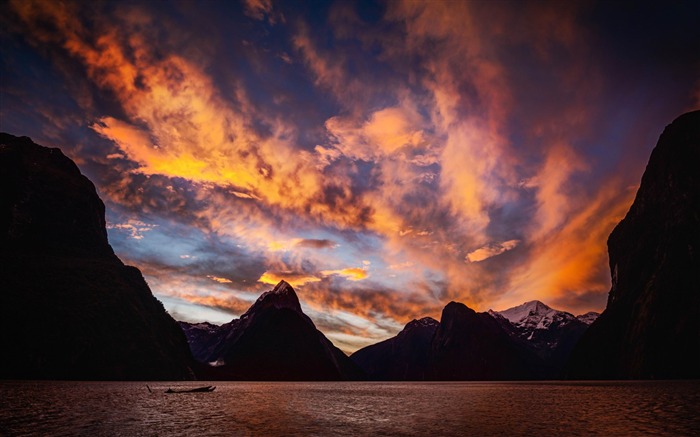 nuages spectaculaires-Paysages HD Fonds d'écran Vues:10590