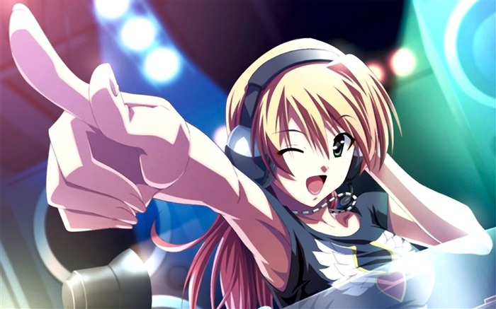 Anime Girl Music-Cartoon design wallpaper Views:11900 Date:2014/12/27 0:11:42