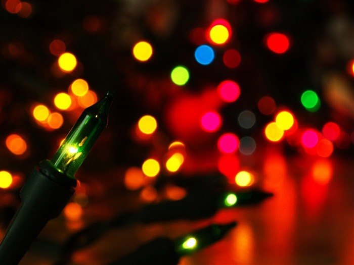 Christmas Lights-Holidays Hd Wallpaper Views:9619 Date:2014/12/9 9:36:26