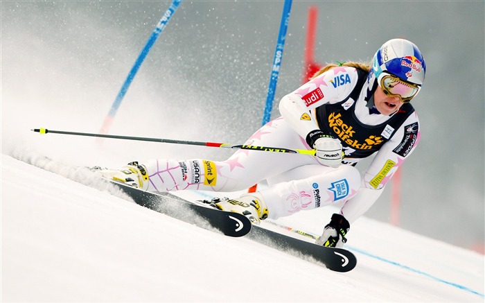 Lindsey Vonn Skiing-Sports HD Wallpaper Visualizações:7971