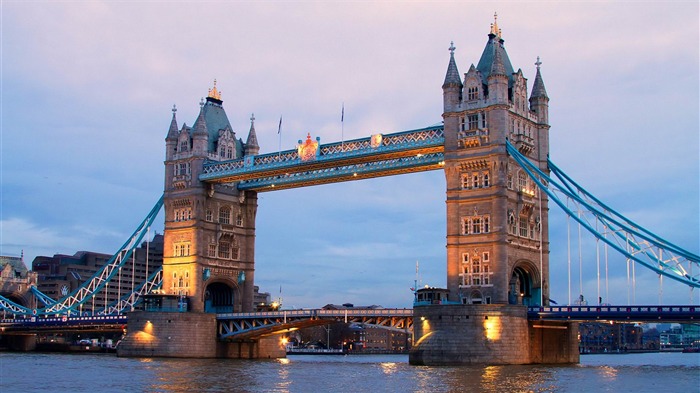 Tower Bridge Night-Cities desktop wallpaper Views:8722 Date:2014/12/11 8:09:29