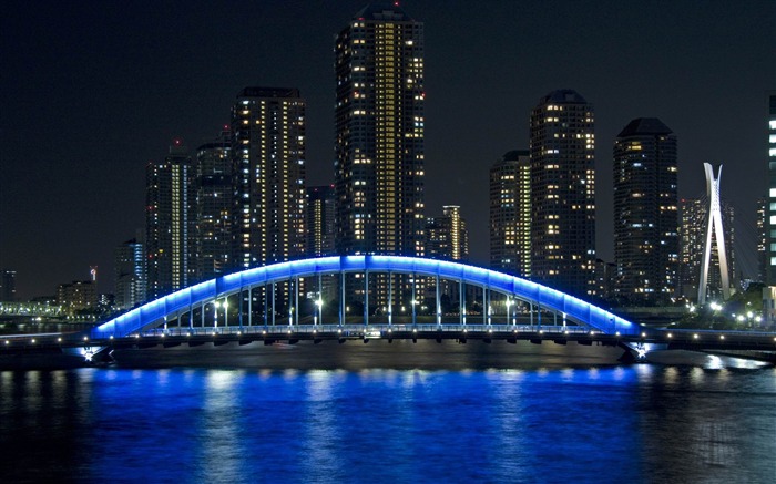 puente eitai tokyo japón-Ciudades fondo de pantalla de escritorio Vistas:9552