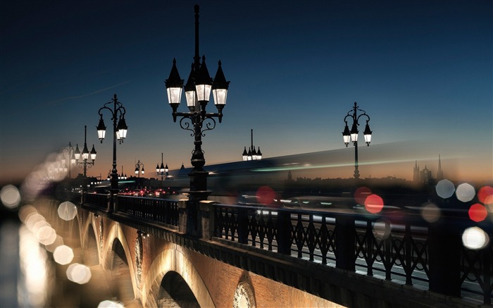 bridge in bordeaux-Cities desktop wallpaper Views:11002 Date:2014/12/11 7:55:03