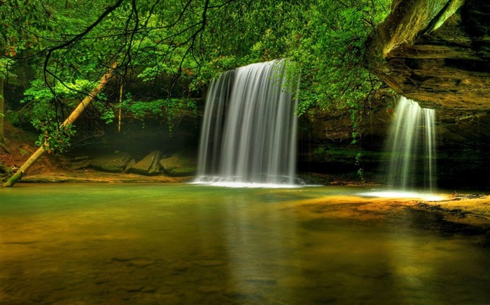 caney creek falls bankhead-Nature wallpaper Views:7854 Date:2014/12/12 23:17:19