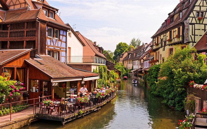 colmar alsace view-Papel pintado de alta calidad Vistas:12899