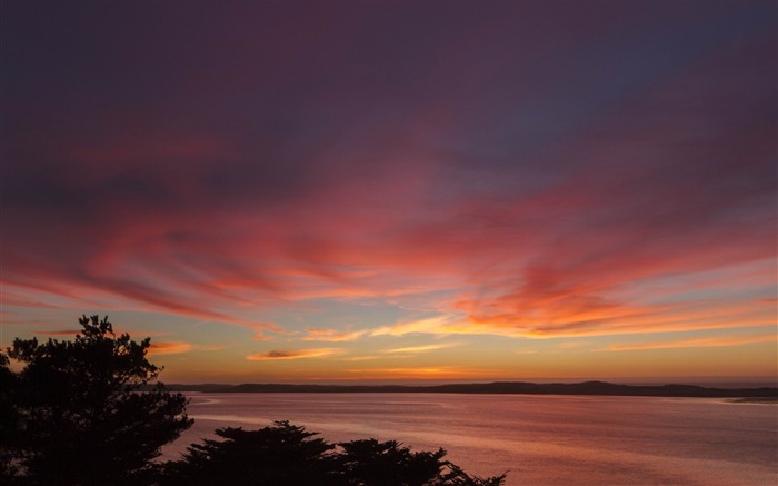 morro bay sunset-Nature wallpaper Views:9067 Date:2014/12/12 23:31:23