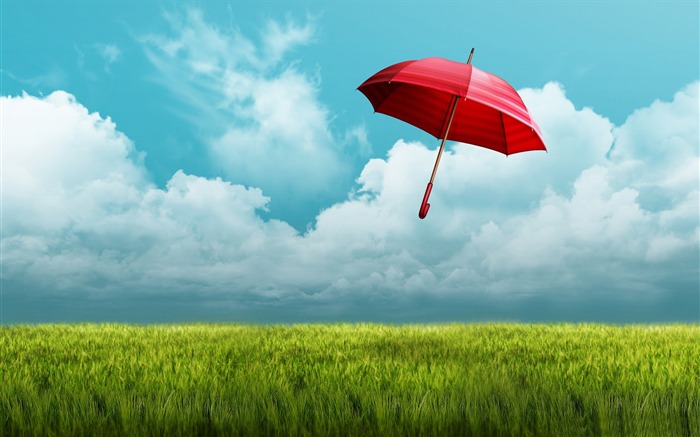 red umbrella-2014 High quality HD Wallpaper Views:8412 Date:2014/12/31 7:03:11