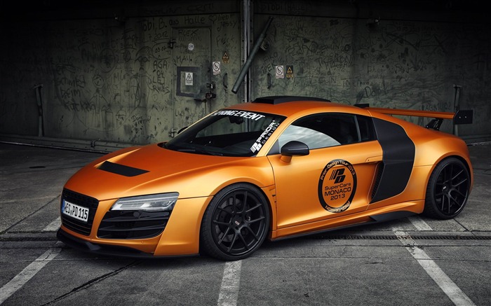 Papel pintado con pantalla grande Cool R8 GT-HD de Audi Vistas:9607