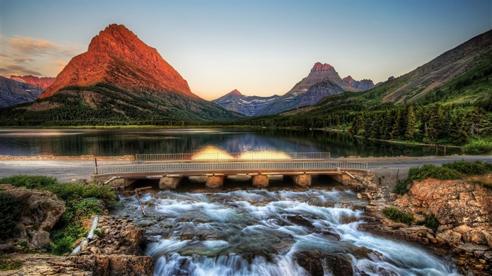 Glacier National Park-Nature HD fond d'écran Vues:8861