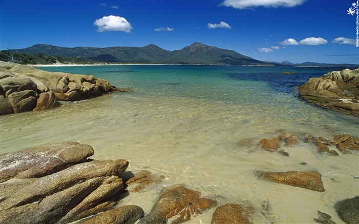 Tasmanie Plage Australie-Nature HD fond d'écran Vues:10681