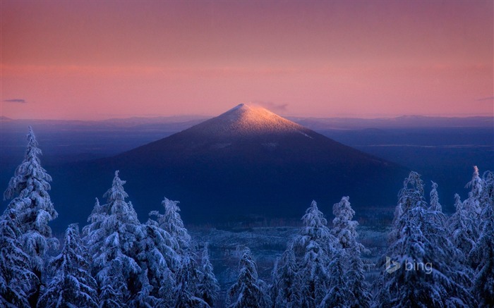 Winter Mount Fuji-Bing theme wallpaper Views:11832 Date:2015/1/8 7:38:16