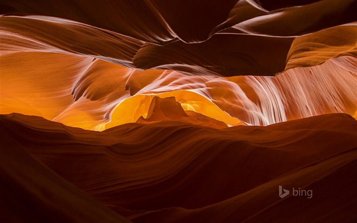 Papel de parede do tema Red Rock Canyon-2015 Bing Visualizações:8070