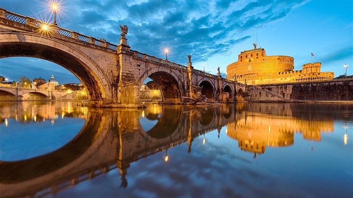 Papéis de Parede de Sant Angelo Rome-Cities Visualizações:7943