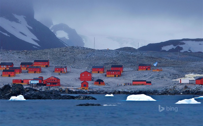 Base de expédition en Antarctique-2015 Bing fond d'écran Vues:9689