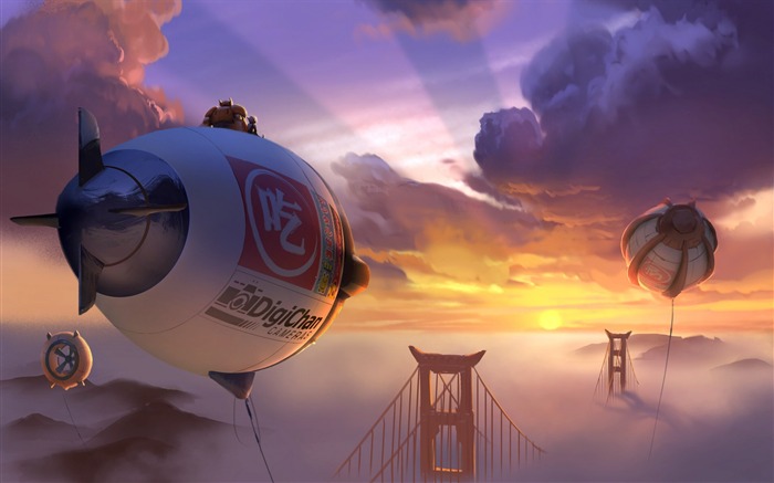 Big Hero 6 Anime HD Fonds d'écran Vues:8382