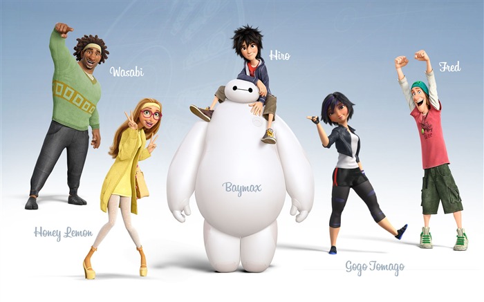 Papéis de parede do Big Hero 6 Anime HD 15 Visualizações:10785