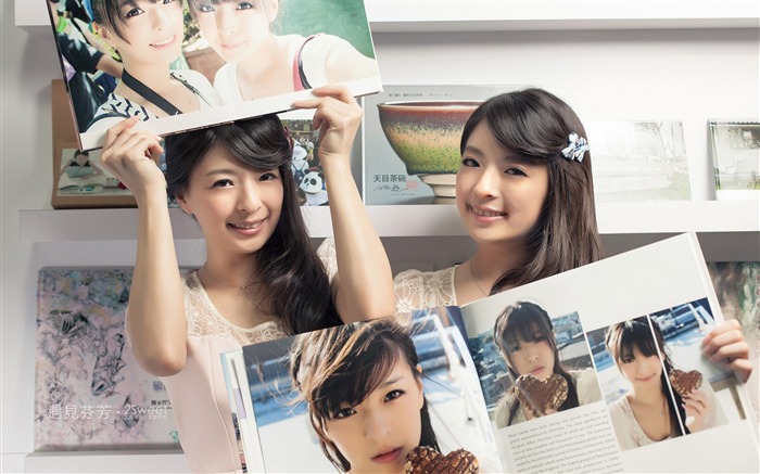 Chinese twins beauty girls photo HD wallpaper 05 Views:7540 Date:2015/4/4 1:48:57