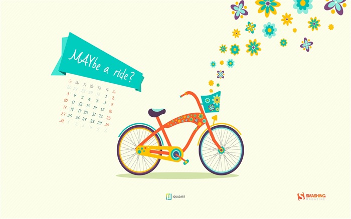 Fondo de pantalla de MAYbe A Ride-May 2015 Calendar Vistas:8244