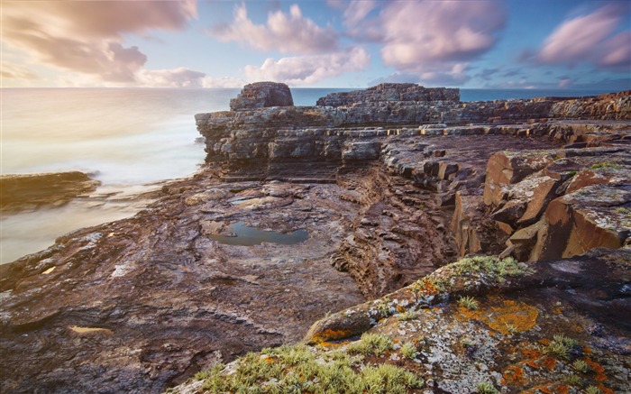 ireland coastline-HD Widescreen Wallpaper Views:7532 Date:2015/4/3 22:58:21