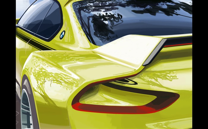 2015 BMW 30 CSL Hommage Auto HD Wallpaper 07 Visualizações:6700