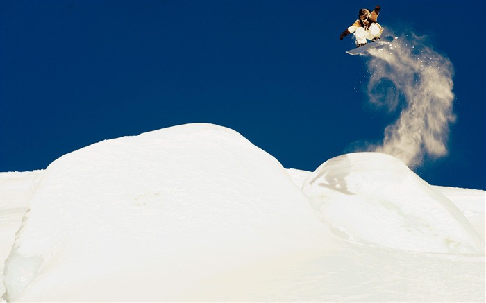 Papel de parede de esportes extremos de snowboarding surpreendente 07 Visualizações:8032