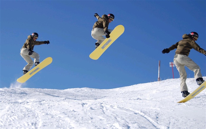 Papel de parede surpreendente dos esportes extremos de snowboard 11 Visualizações:8402