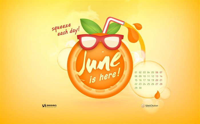 June 2015 Calendar Desktop Themes Wallpaper Views:29439