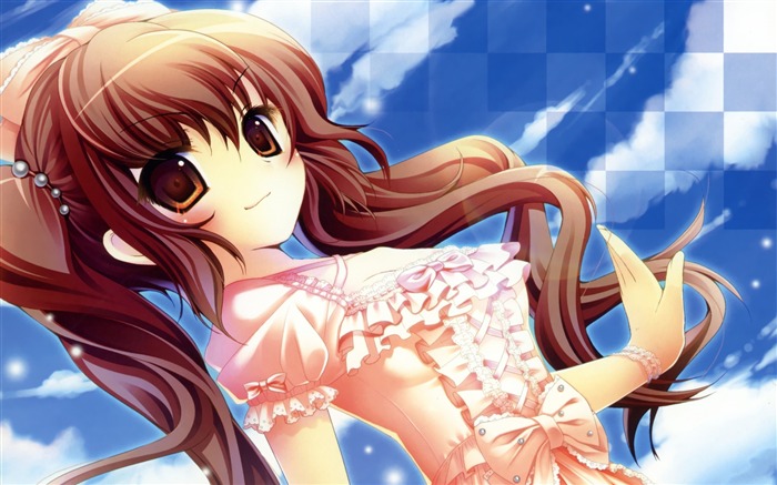 hatate girl anime dress-Design Fondo de escritorio HD Vistas:7431