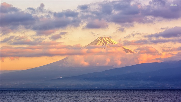 Impressionnant Mont Fuji-HD Desktop Fond d'écran Vues:12195