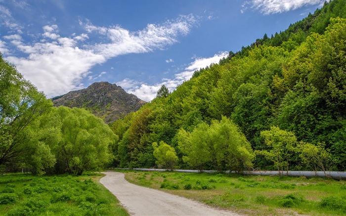 Paisagem Nova Zelândia bonita da natureza HD Wallpaper 08 Visualizações:13263