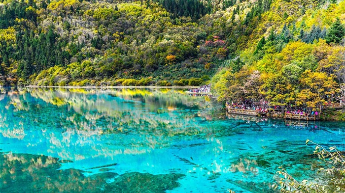 Hermoso fondo de pantalla de tema de lago-2015 Bing Vistas:9041