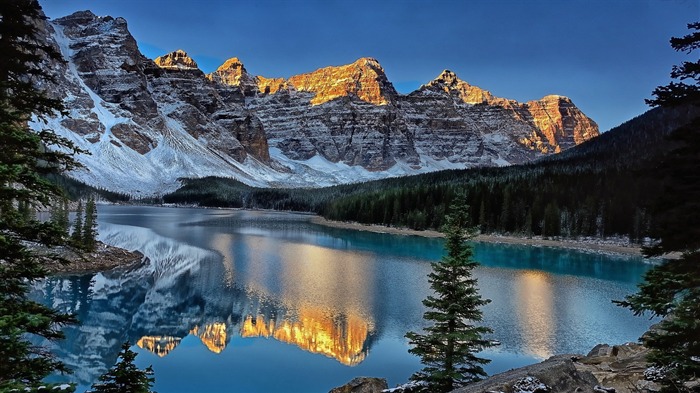 Moraine Lake Alberta 캐나다 - 자연의 HD 월페이퍼 찾아보기 :16640