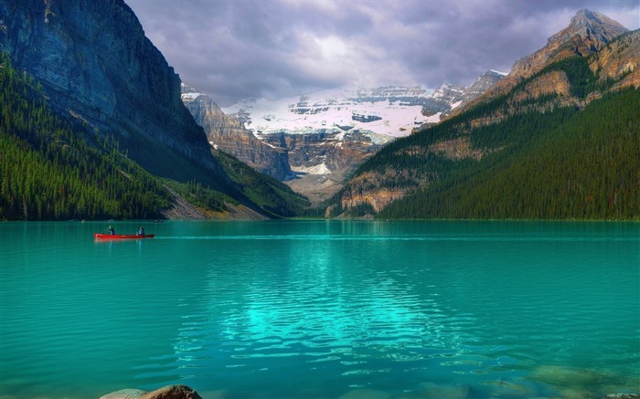 Emerald Lake louise canada-HD Desktop Fond d'écran Vues:15840