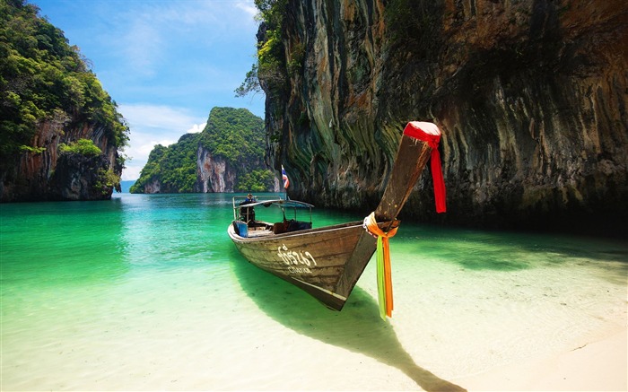 La mer d'Andaman en Thaïlande-Photoshoot HD Fond d'écran Vues:14113