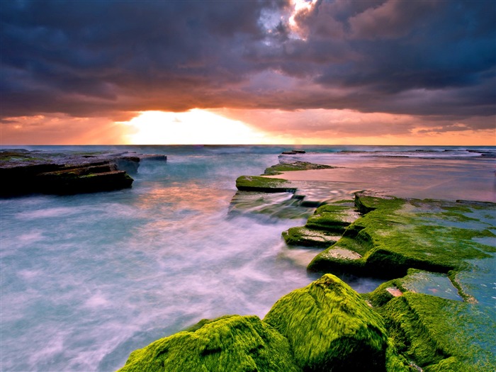 Beautiful Seascape-HD Photoshoot Wallpaper Views:11436 Date:2015/7/11 1:28:47