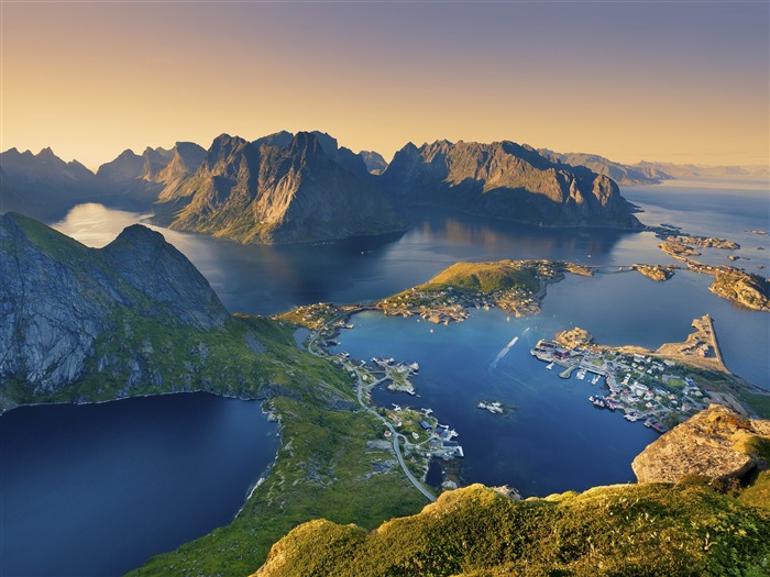 Iles Lofoten en Norvège-Photoshoot HD Fond d'écran Vues:17197